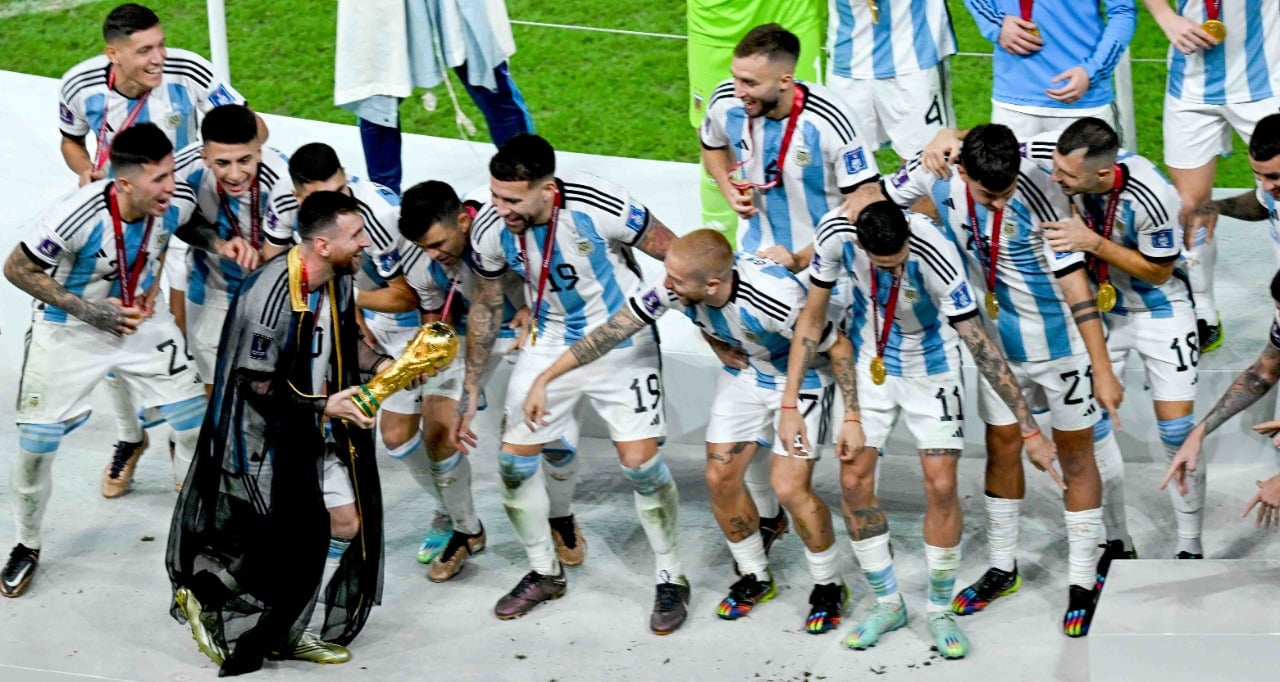 من حفل تتويج منتخب الأرجنتين بطلا للعالم    تصوير/ رزقو عبد المجيد