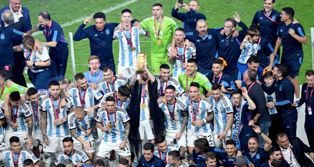 من حفل تتويج منتخب الأرجنتين بطلا للعالم    تصوير/ رزقو عبد المجيد