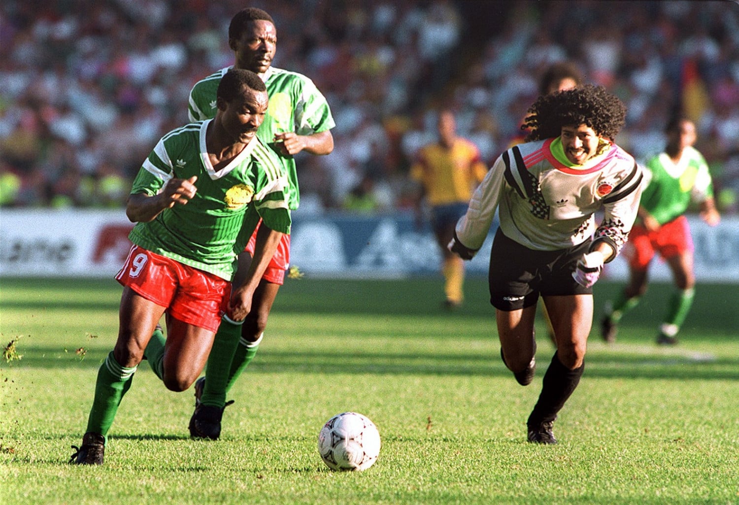 Higuita perte de balle