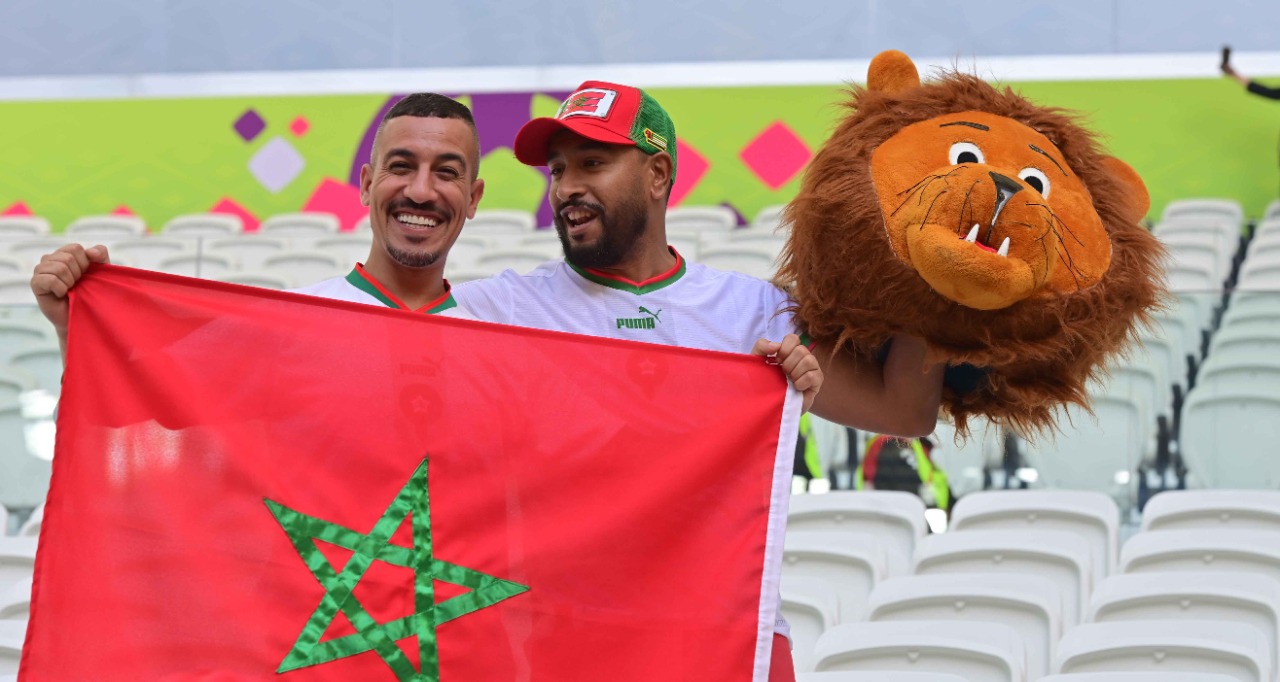 من الجماهير الحاضرة لدعم الأسود أمام بلجيكا    تصوير/ رزقو عبد المجيد