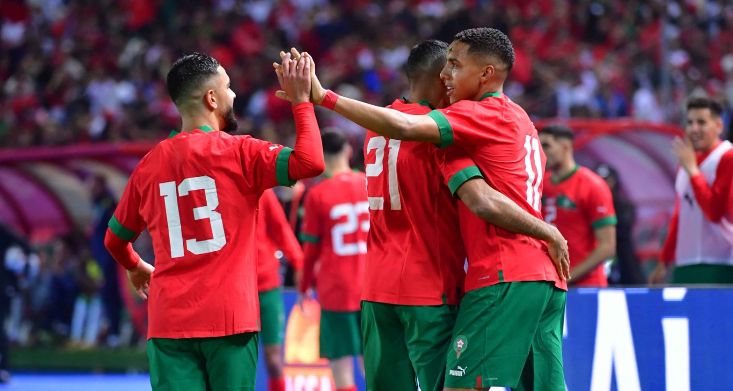 من مباراة المغرب والبرازيل   تصوير/ رزقو عبد المجيد