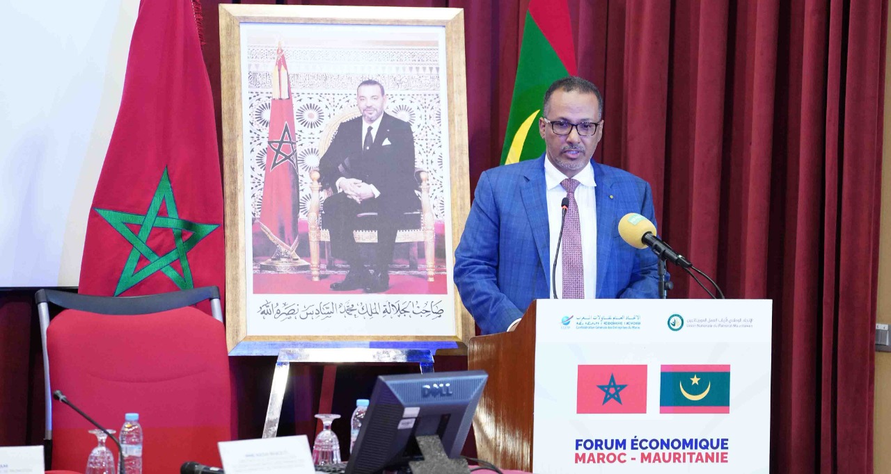 Le président de l'Union nationale du patronat mauritanien, Zeine El Abidine Ould Cheikh Ahmed