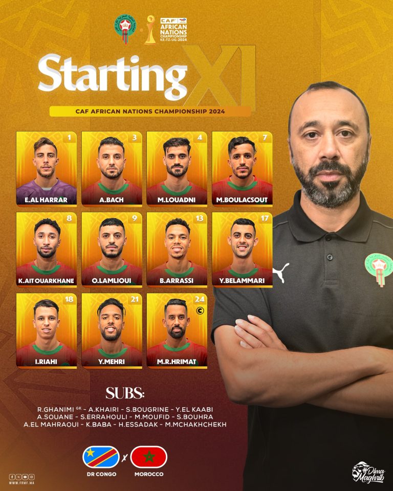 équipe du maroc