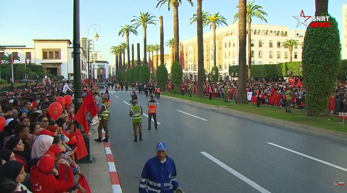 استقبال كبير من الجماهير المغربية للمنتخب الوطني