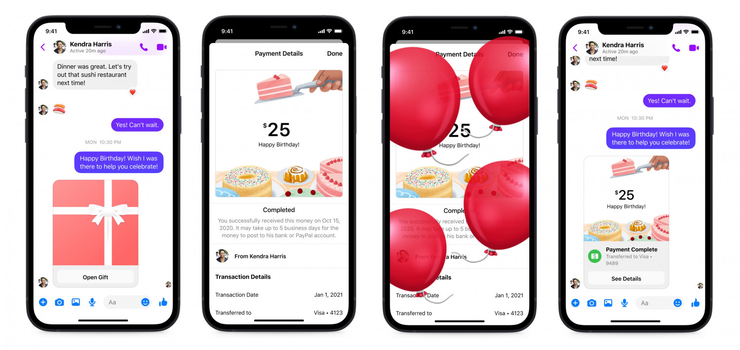 Les nouveaux thèmes Messenger