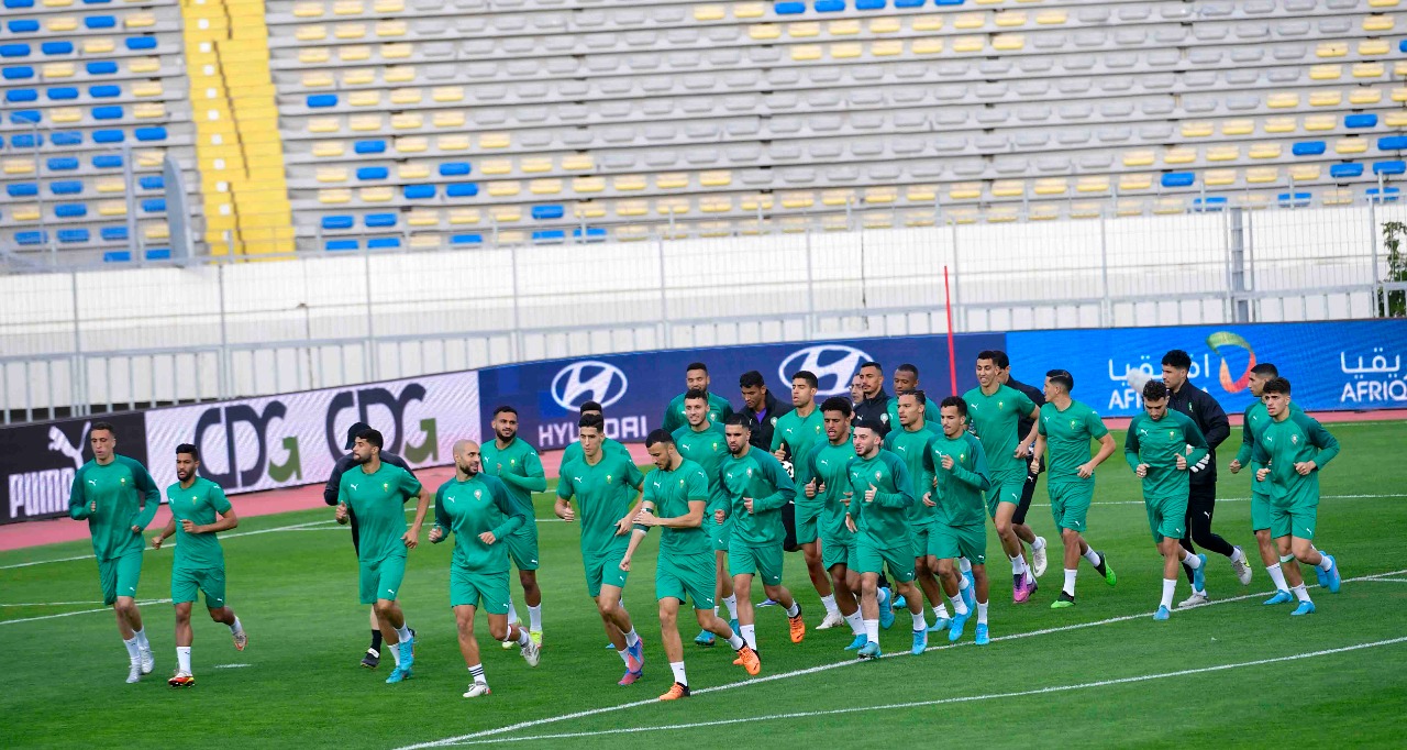 Entrainement des Lions