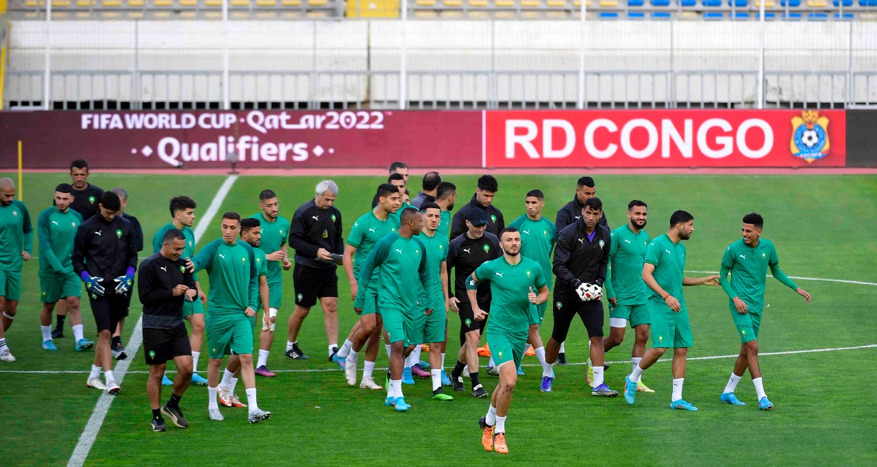 Entrainement des Lions
