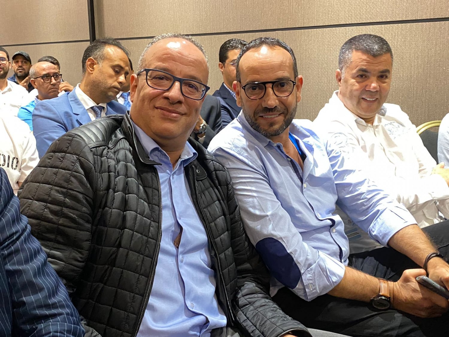 الممثل سعد التسولي في جمع الرجاء البيضاوي 