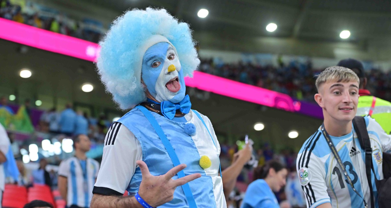 من مباراة الأرجنتين وأستراليا   تصوير/ رزقو عبد المجيد