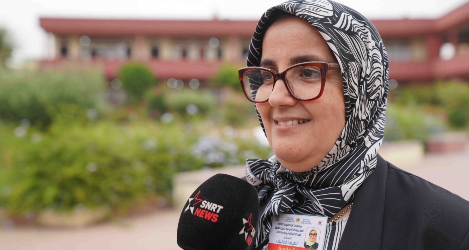 Directrice de l'éducation et de la formation de Ain Chock, Latifa Lamalif