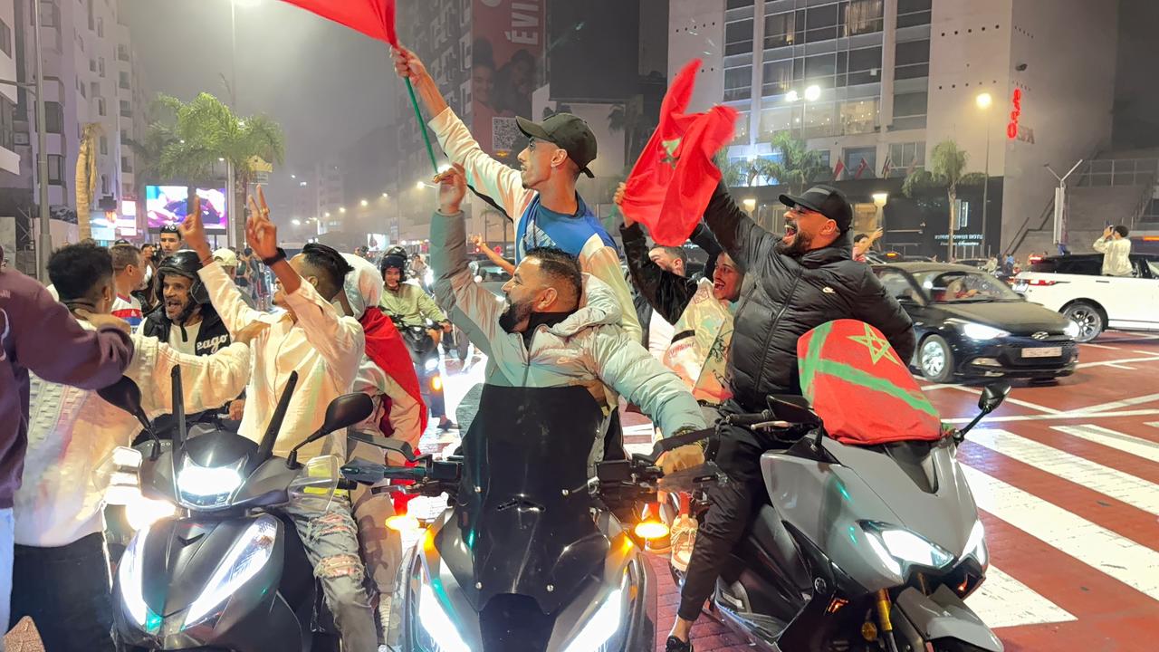 les supporters marocains