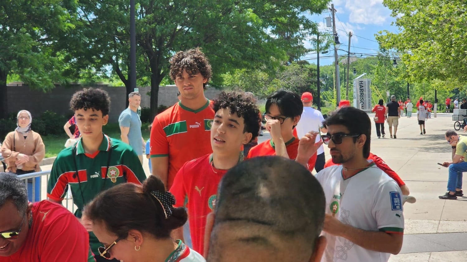 Supporters marocains