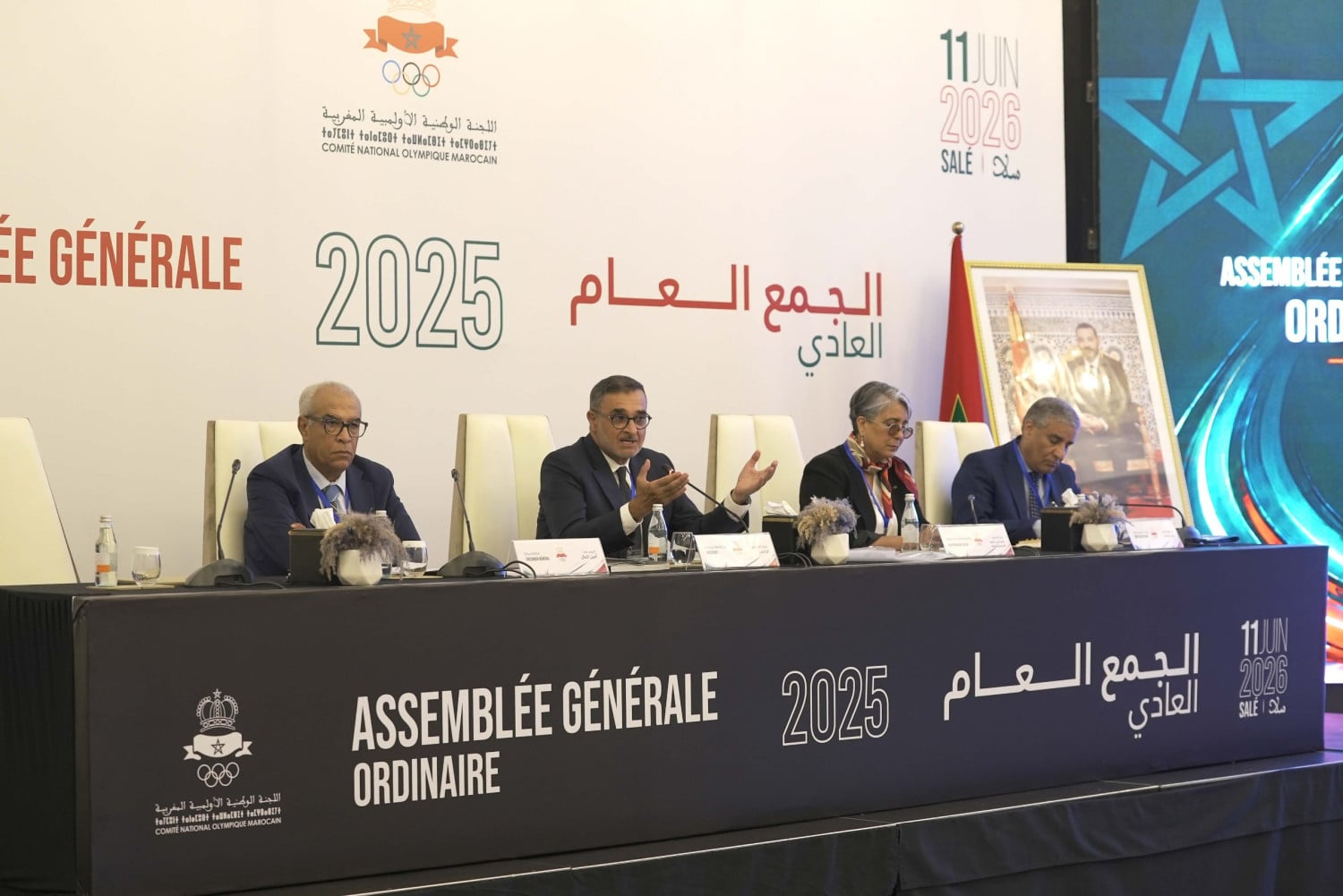 فيصل العرايشي رئيس اللجنة الوطنية الأولمبية المغربية