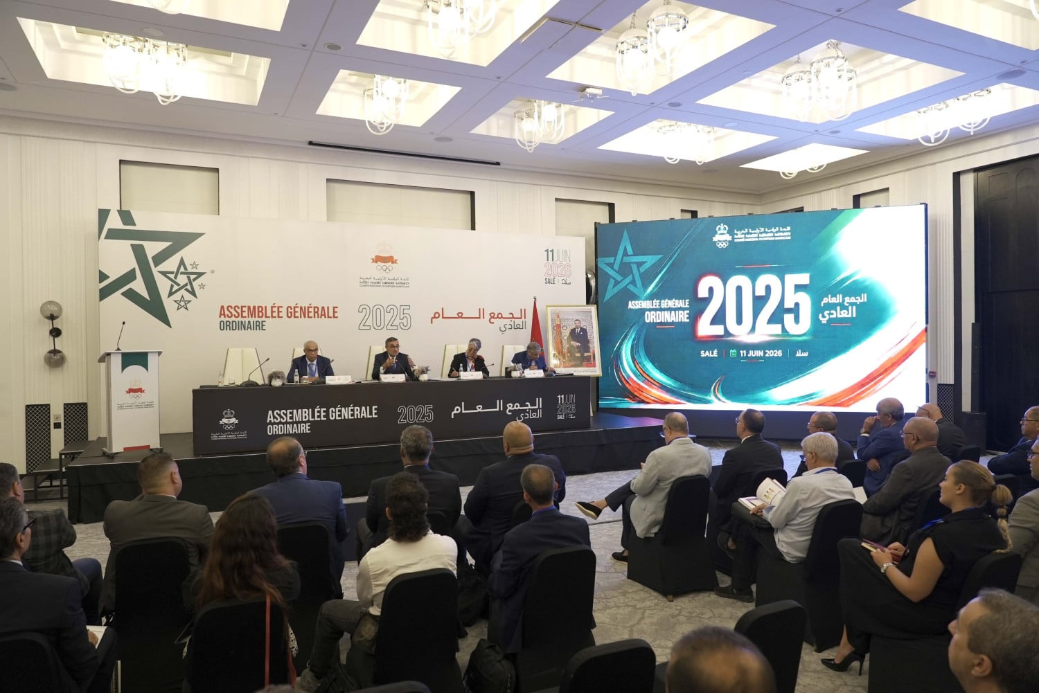 فيصل العرايشي رئيس اللجنة الوطنية الأولمبية المغربية