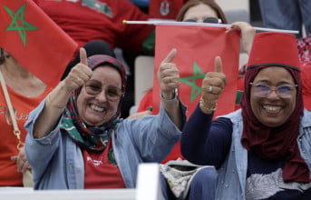 supporter marocain + الجماهير المغربية
