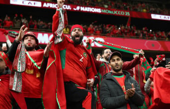Morocco's supporters