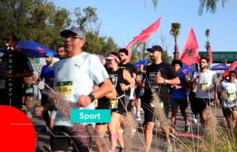 course internationale 15 km de Bouskoura