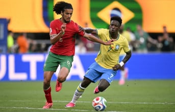 Bouaddi  et Vinicius