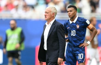 Deschamps et Mbappé