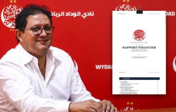 التقرير المالي للوداد الرياضي لموسم 2025-2026