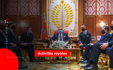 SM le Roi reçoit une délégation américano-israélienne