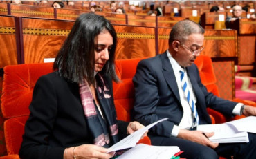 فوزي لقجع ووزيرة الاقتصاد والمالية 