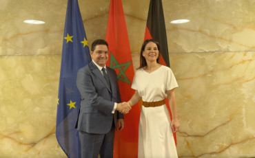 ناصر بوريطة ونظيرته الألمانية