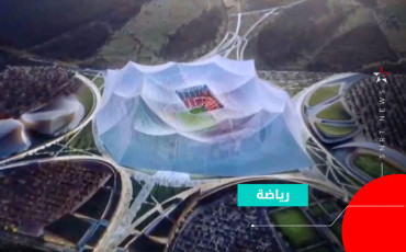 مجسم الملعب الكبير الحسن الثاني ببنسليمان 