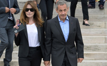 Le couple Sarkozy