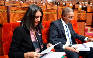 نادية فتاح وفوزي لقجع