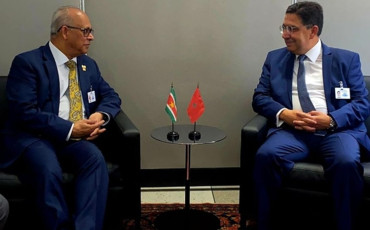 Bourita et son homologue de la république de Suriname