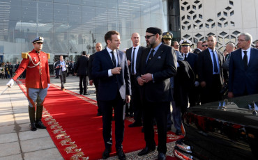 SM le Roi et Macron