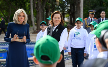 SAR la Princesse Lalla Hasnaa et Madame Brigitte
