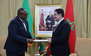 Bourita et le ministre zambien des AE