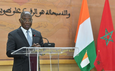 Ministre ivoirien des AE Léon Kacou Adom