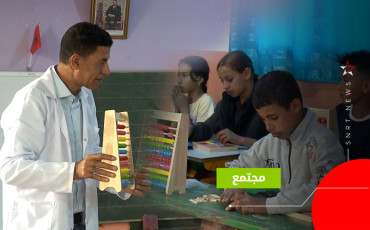 الأستاذ المتوج في مسابقة" جوائز المعلم العالمية"