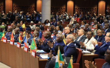 Les présidents des Parlements des États africains atlantiques 