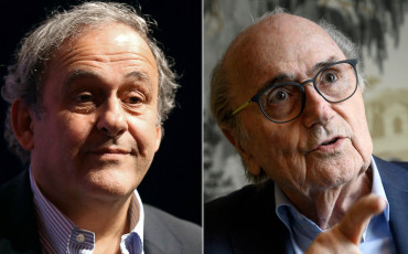 Platini et Blatter 