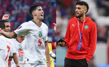 Noussair Mazraoui et Nayef Aguerd
