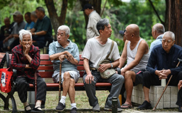 Chine-personnes âgées