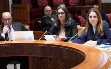 اجتماع لجنة المالية والتنمية الاقتصادية بحضور  المدير العام لـCNSS