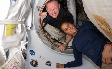 Butch Wilmore et Suni Williams