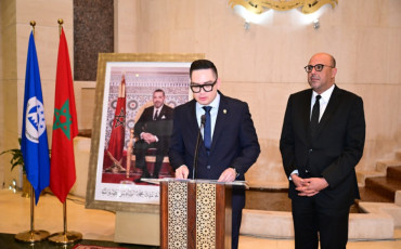 ولد الرشيد يستقبل رئيس برلمان أمريكا الوسطى