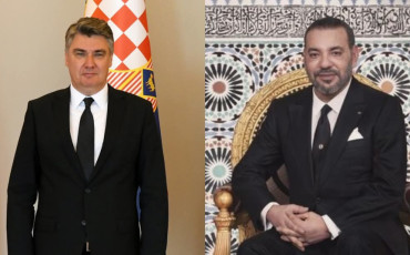 صاحب الجلالة الملك محمد السادس ورئيس جمهورية كرواتيا