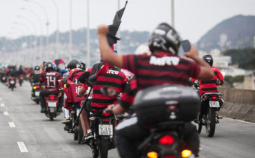 Brazil's Flamengo fans
