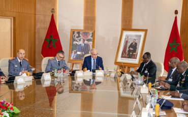  لوديي يستقبل وزير الدولة وزير الدفاع بجمهورية كوت ديفوا