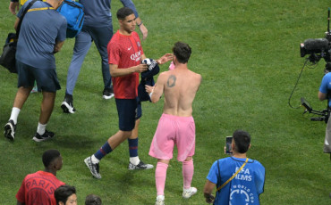 Hakimi et Messi