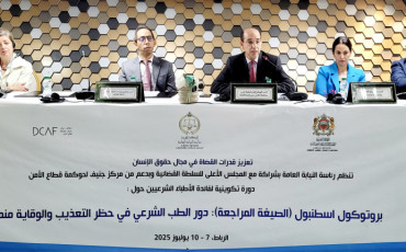 دورة تكوينية حول بروتوكول إسطنبول 