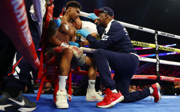 Le boxeur américain Shakur Stevenson