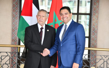 أحمد سعيد أحمد التميمي رفقة ناصر بوريطة